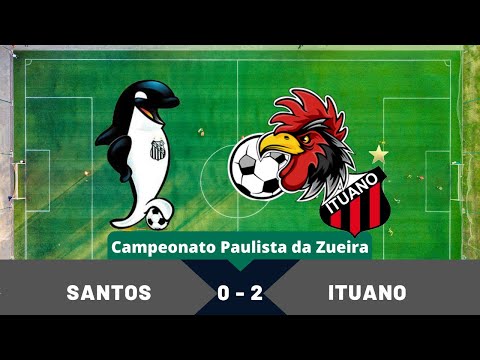 SANTOS 0 x 2 ITUANO | Melhores Momentos