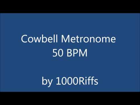 Cowbell Metronome 50 BPM