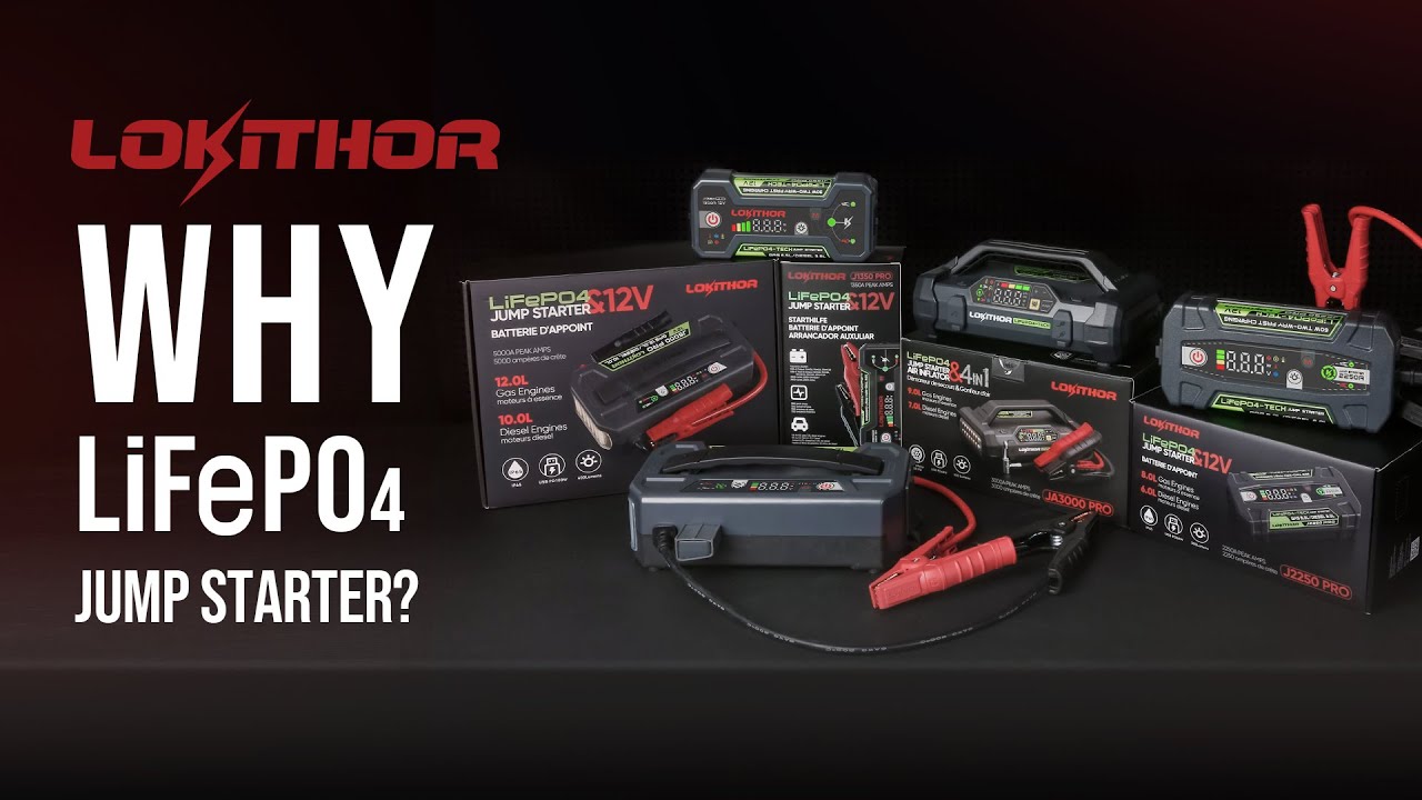 LOKITHOR LiFePO4-Tech Series Jump Starter Video