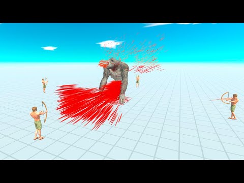 4x ARCHER GODS vs UNITS | Animal Revolt Battle Simulator Gameplay