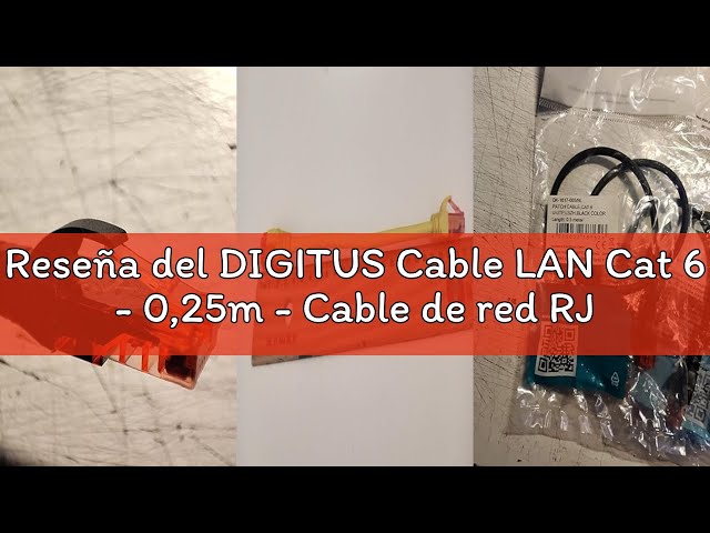 Vídeo relacionado con DIGITUS CAT 6 módulo de conexión para cable de par trenzado, 1GBase-T 250 MHz, apantallado, LSA tiras para AWG 22-26, cable de instalación cable de red cable Ethernet, Plata