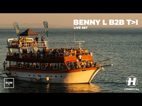 Benny L B2B T❯I & MC XL - Live Set - Hospitality x RUNDNB Boatparty