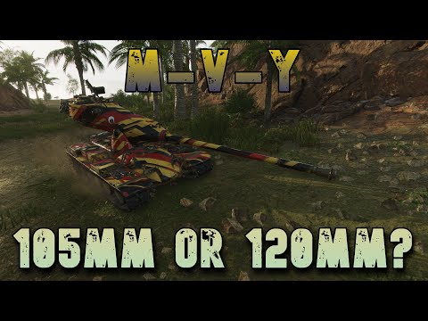 M-V-Y 105mm Or 120mm lll Wot Console - World of Tanks Modern Armor
