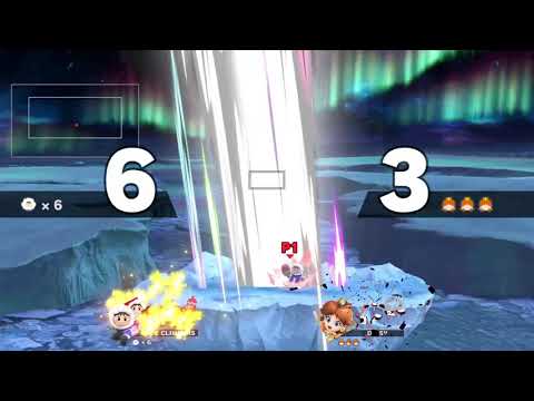 Super Smash Bros. Ultimate (Ice Climbers Vs. Daisy)