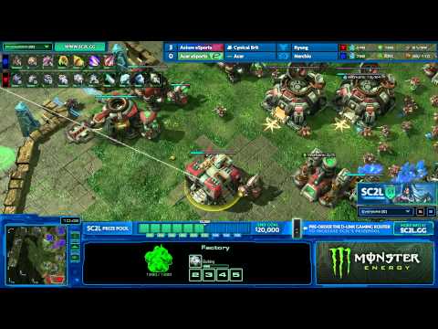 SC2L Week 3 - Axiom vs Acer G4