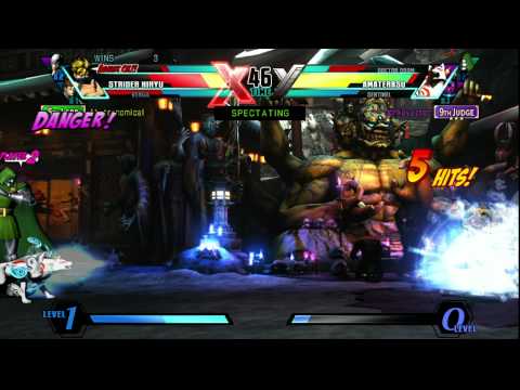 Ultimate Marvel vs  Capcom 3~ Lobby 3-25-2014 HD