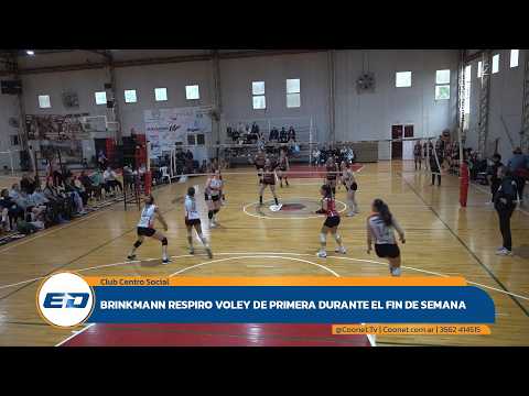 BRINKMANN RESPIRO VOLEY DE PRIMERA DURANTE EL FIN DE SEMANA