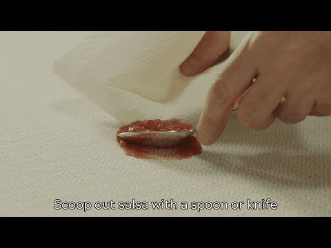 How to Clean Salsa Stains - Revive Performance Fabrics