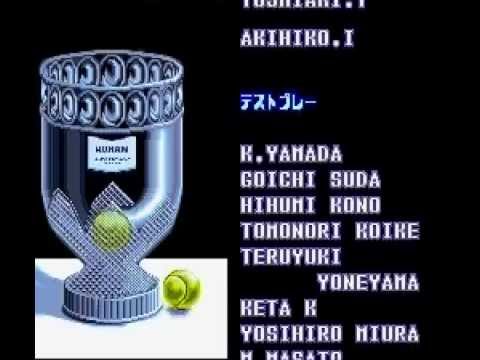 Super Final Match Tennis Super Nintendo