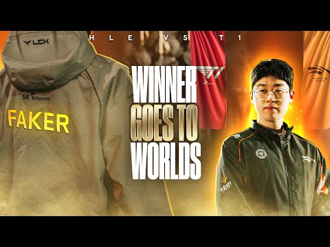 T1 VS HLE - WINNER GOES TO WORLDS - LCK PLAYOFFS SUMMER 2025