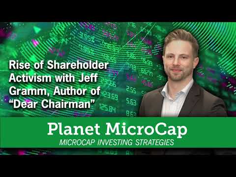 Rise of Shareholder Activism with Jeff Gramm, Author of “Dear Chairman” | SNN Network