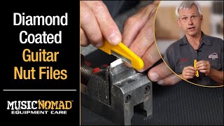 File & Polish Your Guitar Nut Slot or Saddle with MusicNomads Nut Files