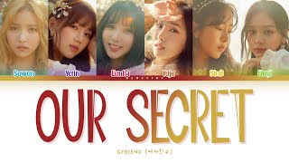 GFRIEND (여자친구) - Our Secret (비밀 이야기) Lyrics (Color Coded Lyrics Han/Rom/Eng/가사)