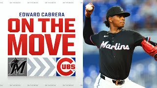 REACTION: Cubs acquire SP Edward Cabrera from Marlins for No. 1 prospect Owen Caissie, 2 others