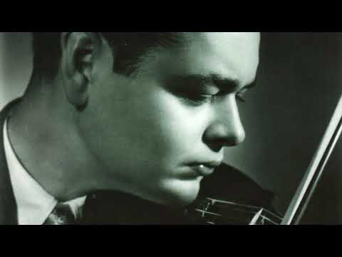 Michael Rabin plays Wieniawski Rondo from Concerto 1, 3rd mov., 1954