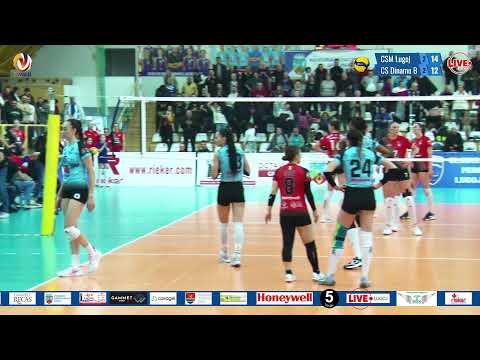 CSM Lugoj Vs. CS Dinamo București. Transmisie LIVE volei feminin !