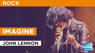 Imagine in the Style of "John Lennon" with lyrics (no lead vocal)