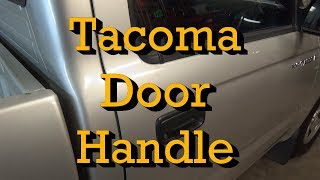 Toyota Tacoma Door Handle/Lock Assembly Replacement 2002 (2001-2004 Similar)