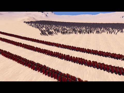 600 SPARTANS Vs 20,000 PERSIANS ULTIMATE EPIC BATTLE SIMULATOR UEBS