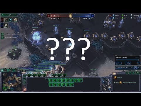 the strangest game of starcraft ever