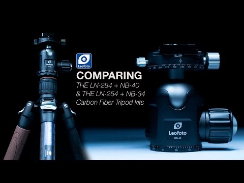 LEOFOTO Comparisson video LN-284 and the LN-254 tripods