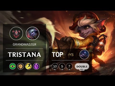 Tristana Top vs Jax - BR Grandmaster Patch 9.17
