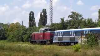 preview picture of video 'Rama de metrou CAF Dambovita la manevra in Atelierele CFR Grivita 21.07.2014'