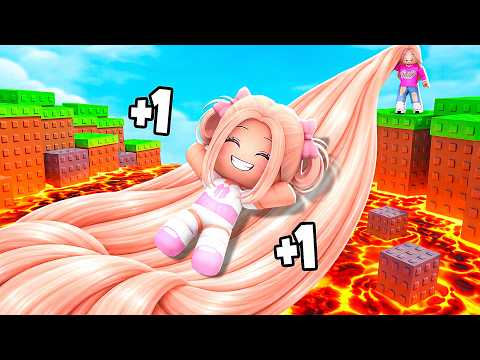 JAZDA NA NAJDŁUŻSZYCH WŁOSACH z MAŁĄ AMI w ROBLOX! 💇