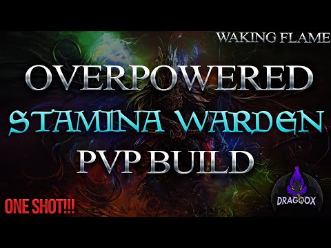 THE BEST STAMINA WARDEN BUILD!!! - ONE HIT PvP BUILD! ⚔ ESO Waking Flame DragooX🐲