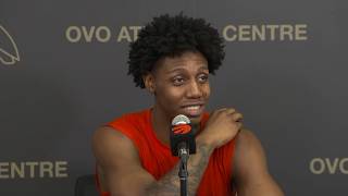 RJ Barrett | Playoff Practice | April 15, 2026