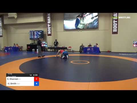 2018 Marine Corps US Open/UWW Junior Freestyle 79 Con 8 #1 - Colin Shannon (AU) Vs. Ethan Smith (O