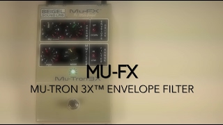 Video thumbnail for Mu-FX Tru-Tron 3X™ Envelope Filter Guitar Bass Effects Pedal Demo by Pedal of the Day