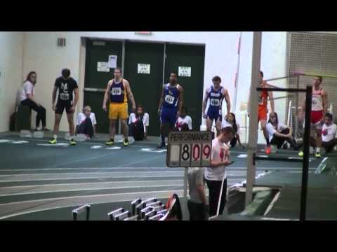 1A Boys 60m Dash Prelims Heat 4 - Illinois Top Times 2014