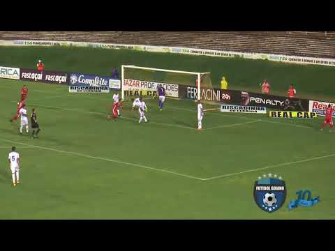 Anapolina abre o placar Jacó 2 min 1T Anapolina 1x0 Aparecidense.