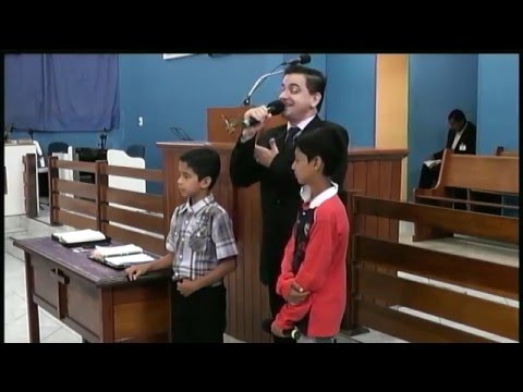 24.01.2016 - Escolinha das crianças - Tabernáculo da Fé Campinas/SP