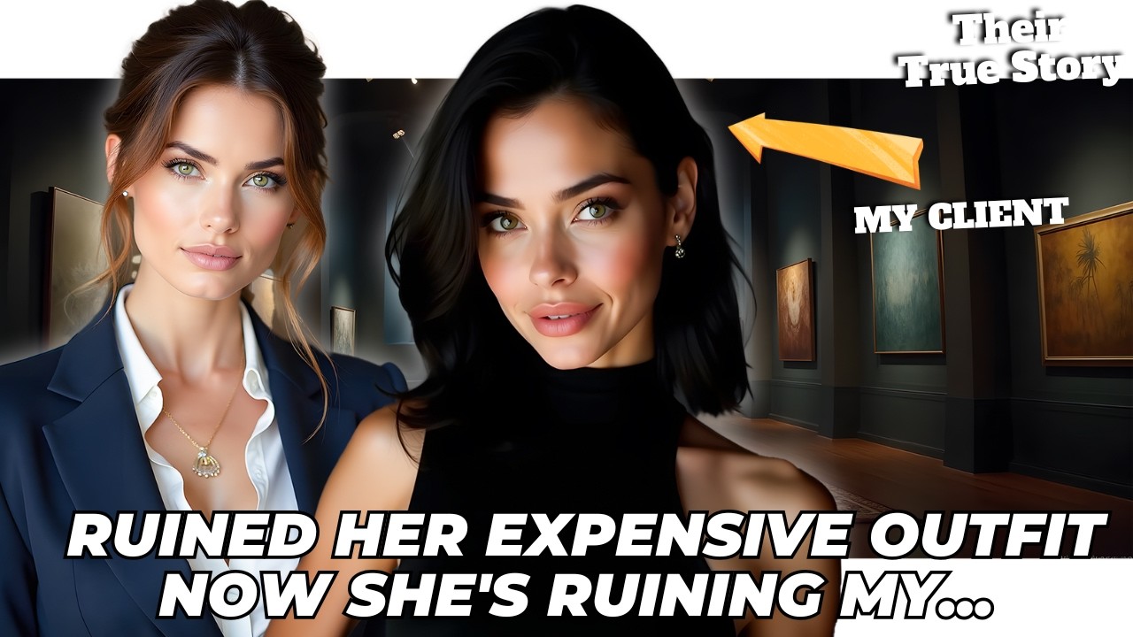 Ruined Her Dress, She Demanded an Unconventional Form of Payment. |  Lesbian Story