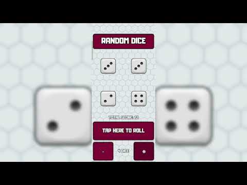 Random Dice - Tap to Roll