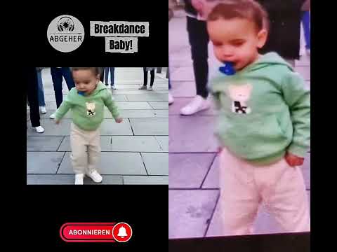 😂 #breakdance Das Breakdance Baby ist echt krass! 😀😂