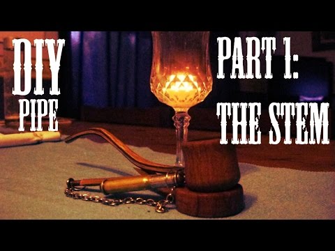 how to make a pipe:pt 1 the stem