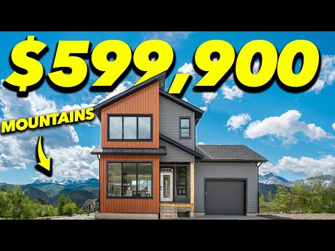Inside a $599,900 New Home With 🤯 Insane Views in the Crowsnest Pass!