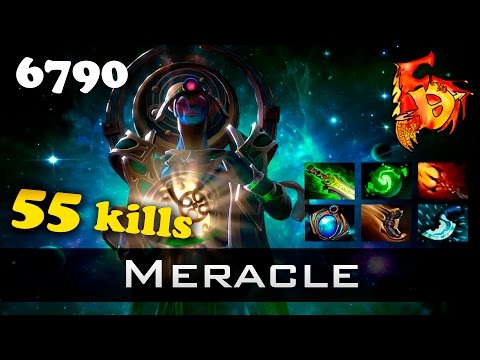 Meracle Epic Oracle 55 kills - 6790 MMR Ranked Dota 2
