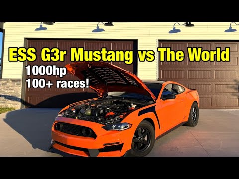 ESS G3r Mustang vs THE WORLD 2025 100+ races