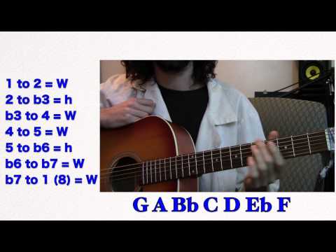 Scales on Guitar - Music Theory from the Ground up Lesson 8