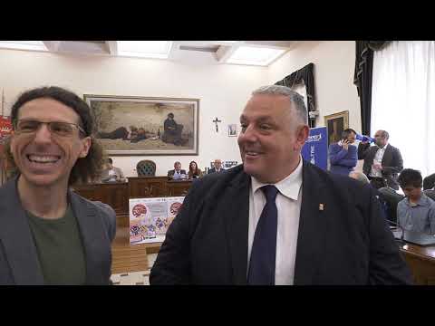 Siparietto con sindaco -  ilario, fabio e sindaco di grosseto