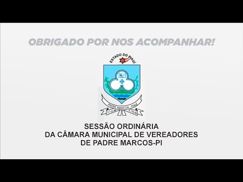 #padremarcos - 3ª Sessão Ordinária dos Trabalhos Legislativos 2026, Padre Marcos-PI
