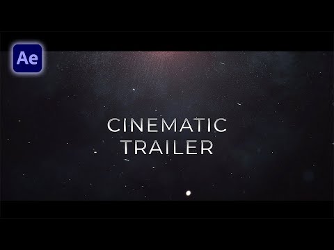 Cinematic Trailer Animation - After Effects Tutorial (2022)