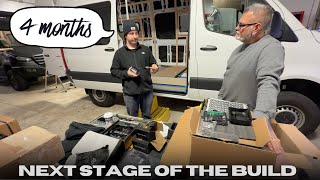 Moving The Sprinter Van To The Next Shop. Off-Road Lights ARE HERE!!!