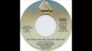 Melissa Manchester - You Should Hear How She Talks About You - Billboard Top 100 of 1982
