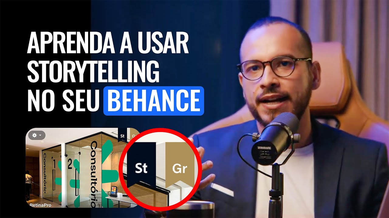 Essa técnica vai mudar seu portfólio! Aula Grátis - Storytelling para designers