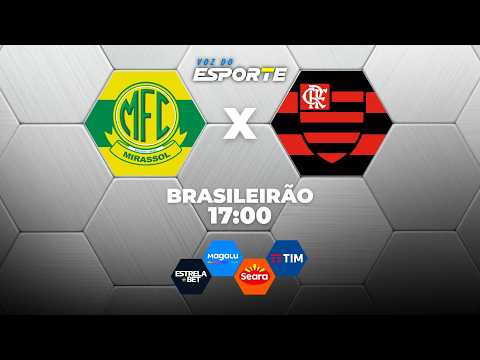 Mirassol x Flamengo: veja horário e onde assistir ao Brasileirão